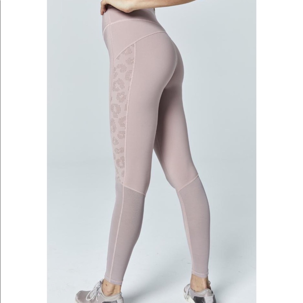 VARLEY Laser Cut Cheetah Active Leggings